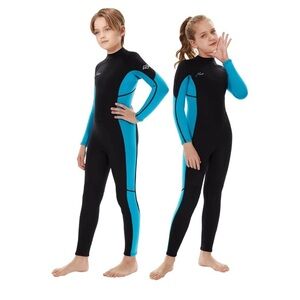 Hevto Kids Wetsuit for Boys Girls Toddler Youth 3/2mm Neoprene Full Wet Suits